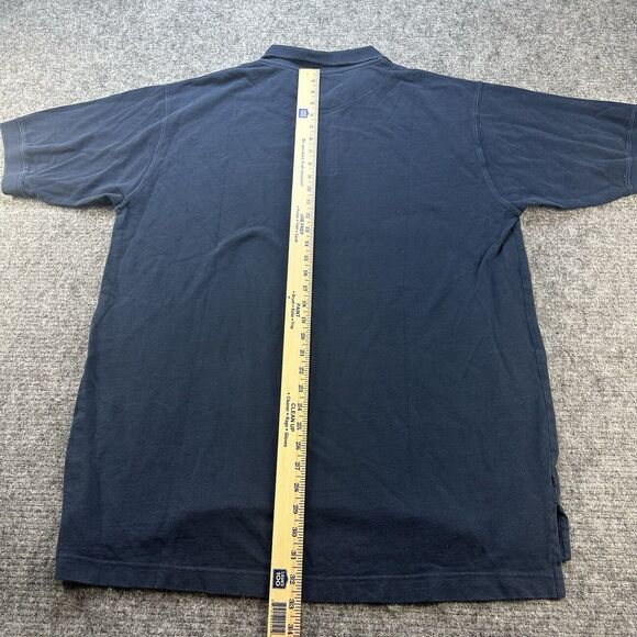 Vintage 90s Polo Big Dogs Shirt Mens XL Blue Embroidered Preppy Faded - Picture 10 of 11